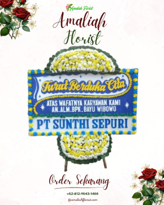 Papan Bunga Duka di Bunar