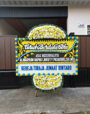 Papan Bunga Duka di Bunar