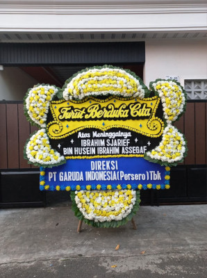 Papan Bunga Duka di Bunar