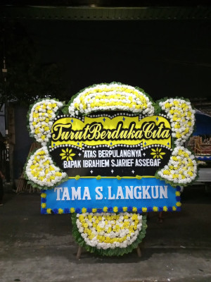 Papan Bunga Duka di Bunar